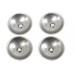 V-Twin Knucklehead Nut Cover Set Stainless Steel 11-1141