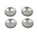 V-Twin Knucklehead Nut Cover Set Stainless Steel 11-1141