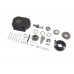 V-Twin Kick Starter Kit Wrinkle Black 17-0883