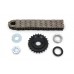 V-Twin 23 Tooth Sprocket and Chain Kit 19-0765