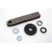 V-Twin 23 Tooth Sprocket and Chain Kit 19-0765