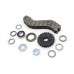 V-Twin 23 Tooth Sprocket and Chain Kit 19-0770