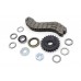 V-Twin 23 Tooth Sprocket and Chain Kit 19-0770