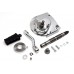 V-Twin Kick Starter Conversion Kit Chrome 22-0220