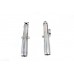 V-Twin 41mm Glide Fork Slider Set Polished 24-1388