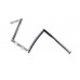 V-Twin 9  Curve Z Handlebar Chrome 25-1762