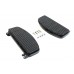 V-Twin Driver Black 'D' Shape Footboard Set 27-1023