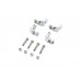 V-Twin Driver Footboard Relocator Kit Chrome 27-1772