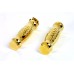 V-Twin Profile Barrel Grip Set Brass 28-0460