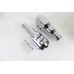 V-Twin Grenade Muffler Set Chrome 30-1265