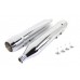 V-Twin Grenade Muffler Set Chrome 30-1618