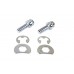 V-Twin Exhaust Pipe Locking Bolt Mounting Kit Chrome 3252-6