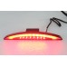 V-Twin Slice Style LED Fender Mount Tail Lamp with Red Lens 33-1624