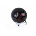 V-Twin 7  6 Volt LED Headlamp Black 33-1768