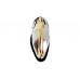 V-Twin Indian Head Fender Ornament Chrome and Gold 33-1945