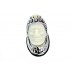 V-Twin Indian Head Fender Ornament Chrome and Gold 33-1945