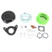 V-Twin 8  Air Cleaner Kit Black 34-0423