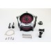 V-Twin Exposed Filter Air Cleaner Kit Black 34-1673