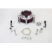 V-Twin Exposed Filter Air Cleaner Kit Chrome 34-1712