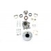 V-Twin OKO Shorty Carburetor Kit Alloy 35-0888