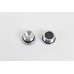 V-Twin Polished Primary Cover Cap Set 37-7276