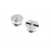 V-Twin Chrome Primary Cover Cap Set 37-7376