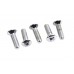 V-Twin 3/8 -24 x 1-1/4  Countersunk Screw Chrome 37-9519