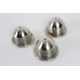 V-Twin JD Gas Cap Set Vented Nickel Plated 38-0641