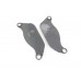 V-Twin Gas Tank Front Bracket Set Raw Steel 38-1136