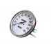 V-Twin Replica 2:1 Speedometer with Black Needle 39-0823