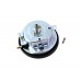 V-Twin Speedometer with 2:1 Ratio and White Needle 39-0855