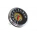 V-Twin FL 2:1 Ratio Dark Grey Face Speedometer 39-0867