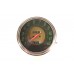 V-Twin FLH 2:1 Ratio Replica Green Face Speedometer 39-0889