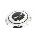 V-Twin Chrome 5 Hole Skull Derby Cover 42-0269