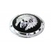 V-Twin Indian Skull Derby Cover Black 42-0272