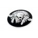 V-Twin Indian Skull Point Cover Black 42-0277