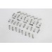 V-Twin Spoke 40 Piece Stainless Steel Nipple Set 45-0927