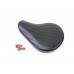 V-Twin Black Tuck and Roll Solo Seat Small 47-0368