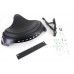 V-Twin Black Police Solo Seat Kit 47-0479