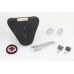 V-Twin Indian Larry Style Solo Seat Kit Black 47-1949