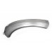 V-Twin 7.25  VL Ribbed Fender Blank Raw 50-0393