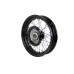 V-Twin 45  WL 16  Front Wheel Assembly Black 52-0766