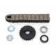 V-Twin 23 Tooth Sprocket and Chain Kit 19-0765