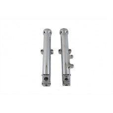 V-Twin 39mm Fork Sliders Polished 24-0037