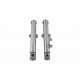 V-Twin 39mm Fork Sliders Polished 24-0037