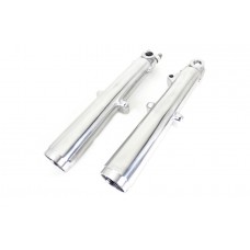 V-Twin 41mm Glide Fork Slider Set Polished 24-1387