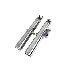 V-Twin 41mm Glide Fork Slider Set Polished 24-1388