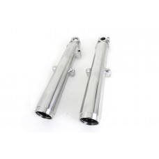 V-Twin 41mm Glide Fork Slider Set Polished 24-1389