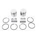 V-Twin 45  WL/G Piston Kit .005  Oversize 11-0384