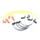 V-Twin Accel 8mm S/S Spiral Core Ignition Wire Set Yellow 32-9193